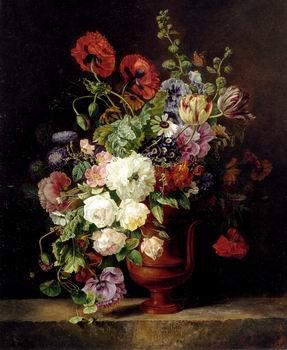 unknow artist Floral, beautiful classical still life of flowers.078 oil painting image